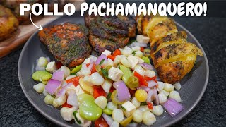 POLLO Pachamanquero facil y rico  Abelca [upl. by Eiramyllek]