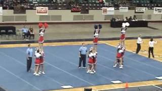 Cherry Creek High School CHeer at Colorado State Championships 2009 [upl. by Ardnohsal89]