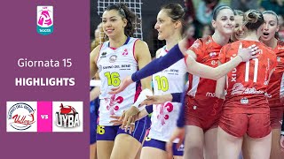 Scandicci  Busto Arsizio  Highlights  15 Giornata Campionato 2324  Lega Volley Femminile [upl. by Schluter516]