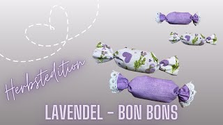 Lavendel Bonbons nähen Lavendelsäckchen nähen [upl. by Eerok434]