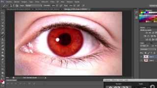 Como hacer ojos rojos en Ps especial 2 de Hallowen [upl. by Aida]