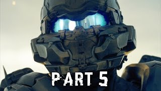 Halo 5 Guardians Walkthrough Gameplay Part 5  Locke  Campaign Mission 4 Xbox One [upl. by Ycinuq259]