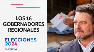 ¡LOS RESULTADOS FINALES Estos son los 16 nuevos gobernadores  CHVNoticias [upl. by Appolonia]