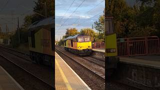 GBRf 60096 Passing East Boldon Metro shorts [upl. by Moorefield]