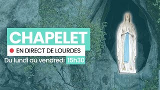 Prière du Chapelet à Lourdes  3 octobre 2024 [upl. by Gregson77]