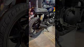 royal enfield interceptor 650 exhaust sound modified  interceptor 650 exhaust modifications [upl. by Tremml503]