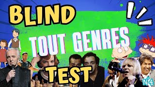 BLIND TEST FUN TOUT GENRES n°4 [upl. by Alahc]