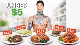 5 Healthy Meals Under 5 Build Muscle amp Lose Weight [upl. by Aisemaj]