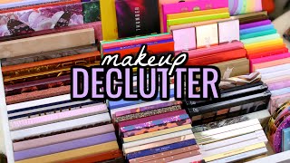 EYESHADOW PALETTE DECLUTTER 2020 ANDREA MATILLANO [upl. by Gombosi]