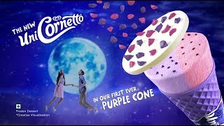 Kwality Walls Unicornetto  PurpleCone [upl. by Asseram]