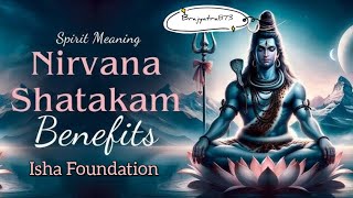 Nirvana Shatakam Stotaram II Isha Foundation II [upl. by Radloff]