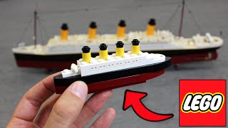 LEGO Titanic Tutorial [upl. by Notneb]