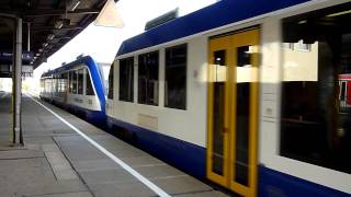 Harz Elbe Express quotHEXquot verlässt Magdeburg Hbf LINT BR 648 [upl. by Webster998]