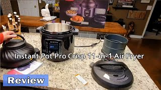 Instant Pot Pro Crisp 11 in 1 Air Fryer  Review 2023 [upl. by Nnaira757]