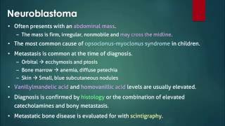 Neuroblastoma [upl. by Ayiram]