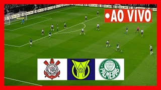 CORINTHIANS X PALMEIRAS AO VIVO COM IMAGENS  JOGO DE HOJE  ASSISTA AGORA BRASILEIRÃO 2024 [upl. by Alodi661]