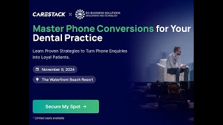 Master Phone Conversations amp Grow Your Dental Practice [upl. by Irap]