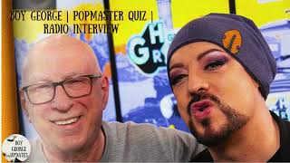 Boy George  Popmaster Quiz  Radio Interview  January 5 2023 [upl. by Luiza]