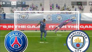 Paris SaintGermain FC VS Manchester City FC panalty Shootout panalty highlights fcmobile24 [upl. by Ona84]