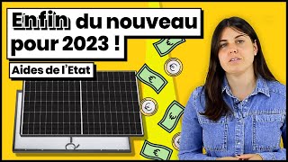 Aide Panneau Solaire 2023  Un Gros Changement  panneausolaire [upl. by Uzziel]