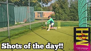 Best shots of the day 11 year old batting practice [upl. by Cornall]