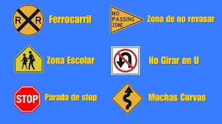 NUEVO EXAMEN DE SEÑALES DE TRAFICO EN ESPAÑOL PARA USA [upl. by Meluhs]