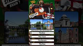 Quick geography quiz Quickly improve your geography knowledge of English towns and English rivers [upl. by Bertrand]