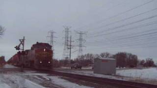 BNSF 622 East  Crest Hill IL [upl. by Ancilin]