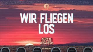 Wir fliegen los live  Newsound Worship  Lyric Video [upl. by Franckot947]