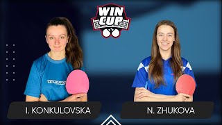 1315 Iryna Konkulovska  Nadiia Zhukova 27102024 WINCUP Women Star TABLE 2 [upl. by Aicela]