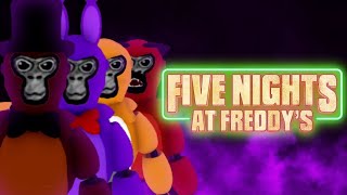 five nights at Freddys gorilla tag movie [upl. by Narra]