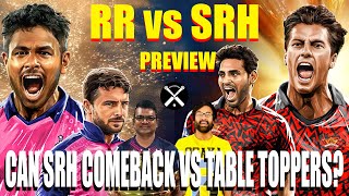 𝐑𝐈𝐒𝐄𝐑𝐒 𝐯𝐬 𝐓𝐎𝐏𝐏𝐄𝐑𝐒 IPL 2024 Rajasthan Royals vs Sunrisers Hyderabad Preview  RRvsSRH  Pdoggspeaks [upl. by Larimore677]