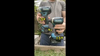 12V vs 18V Makita DTD153 vs TD111D [upl. by Caressa]