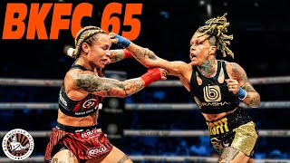 Christine Ferea TRIUMPHS Over Jade MassonWong  BKFC 65 Highlights amp Feature  BK Beat [upl. by Bouzoun]