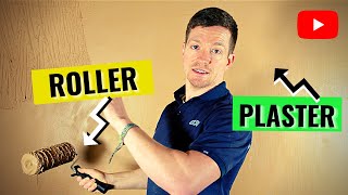 Learn How To Plaster A Wall ROLLER METHOD REVEALED  Plastering For Beginners [upl. by Akina]