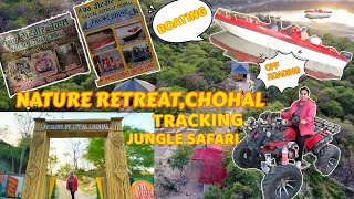 NATURE RETREAT CHOHAL  TRACKING  OFF ROAD BIKE  BOATING  JUNGLE SAFARI  OXY WALK  ROOMS [upl. by Kline]