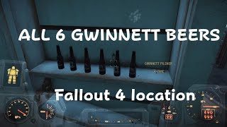 Easy 6 GWINNETT BEERS spawn locationFallout 4 [upl. by Tybie]