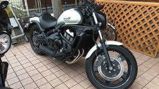 素敵な女性ライダー 2016 Kawasaki VULCAN S EN650A型 2016 Kawasaki VULCAN S ABS EN650B型 2016 カワサキ・バルカンS [upl. by Nylauqcaj834]