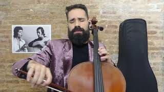 FLAMENCO CELLO  Flamenco Tangos Improvisation [upl. by Leotie]