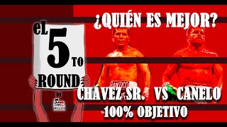 el 5to Round  JC CHÁVEZ SR VS CANELO ÁLVAREZ [upl. by Buiron958]