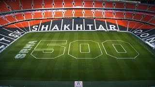 Donbass Arena 500 appearances of Darijo Srna [upl. by Romito753]