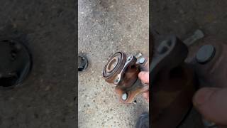 Nissan qashqai rear wheel bearing [upl. by Etessil]