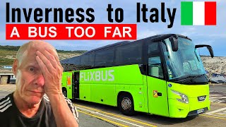 MY HARDEST TRIP EVER  Inverness to Milan using 4 Flixbus services via Edinburgh London and Paris [upl. by Naharba]