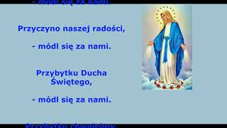 Litania Loretańska do Najświętszej Maryi Panny   napisy [upl. by Luane338]