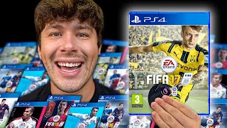 Playing Career Mode on EVERY FIFA  PS4 [upl. by Edmon]