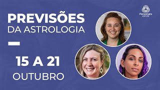 PREVISÕES DA ASTROLOGIA DE 15 A 21 DE OUTUBRO │ PERSONARE [upl. by Dniren]