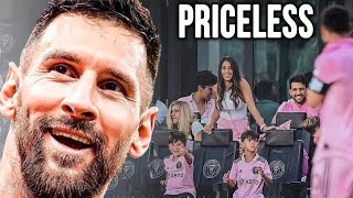 Messi Reaction to His Family and Kids  2024 [upl. by Bertero]