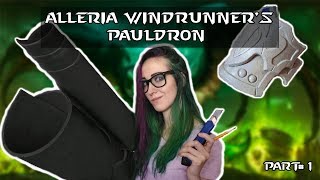 CRAFTTUTORIAL Alleria Windrunners pauldron World of Warcraft [upl. by Letsyrc507]