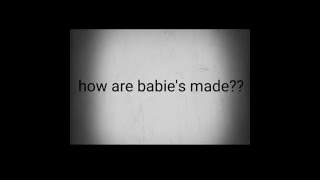 HOW BABIES ARE MADE  THE TRUTH  HOW ARE BABIES CREATED [upl. by Michon]