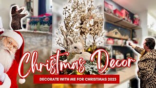 Get A Magical Christmas Look By Decorating With Me [upl. by Niveg]